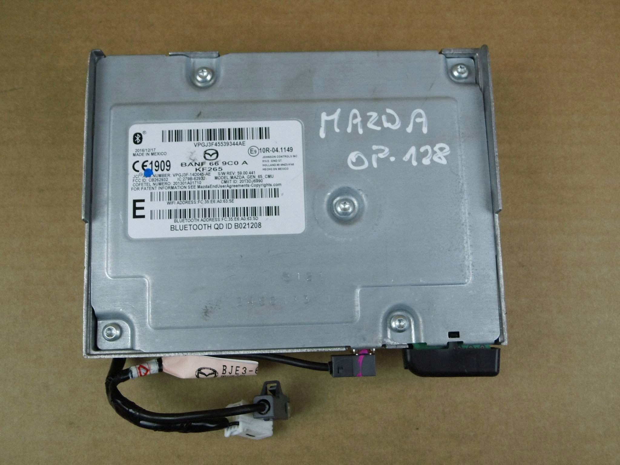 Mazda 3 III BM 2013-2018 Module Unité de contrôle radia Navigation BANF669C0A
