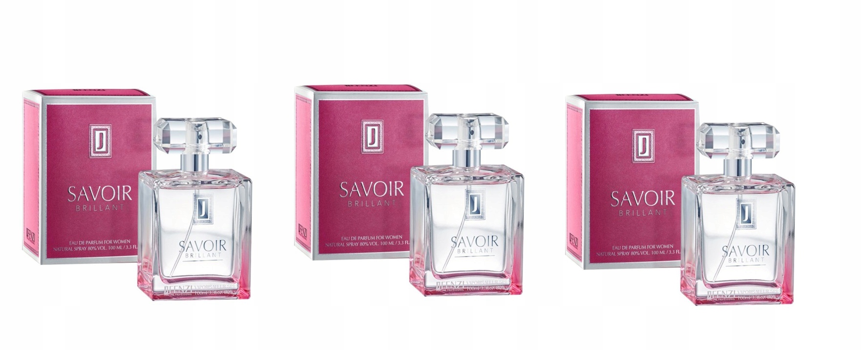 

JFenzi Savoir Brillant 3x100ml Edp Women