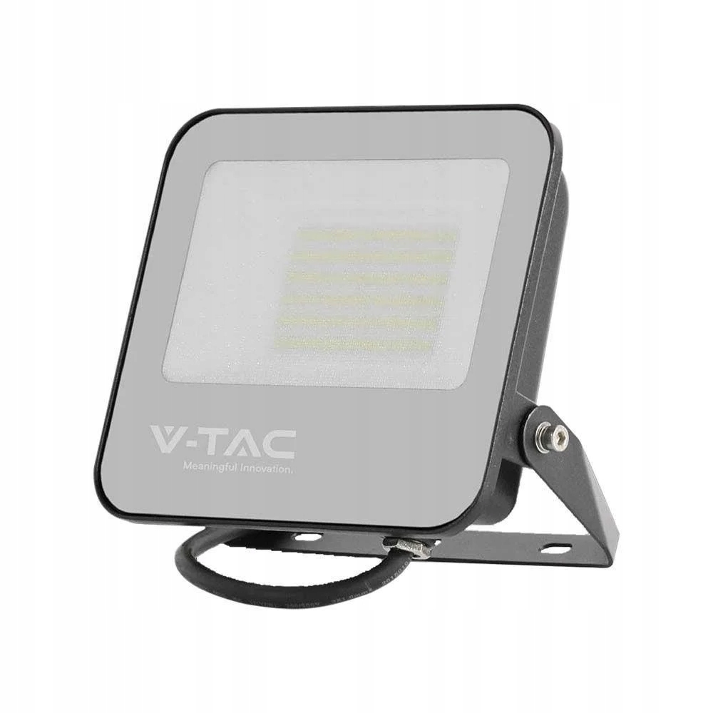 Led reflektor V-tac 50W 185Lm/W Černý VT-4456 6500K 9250lm