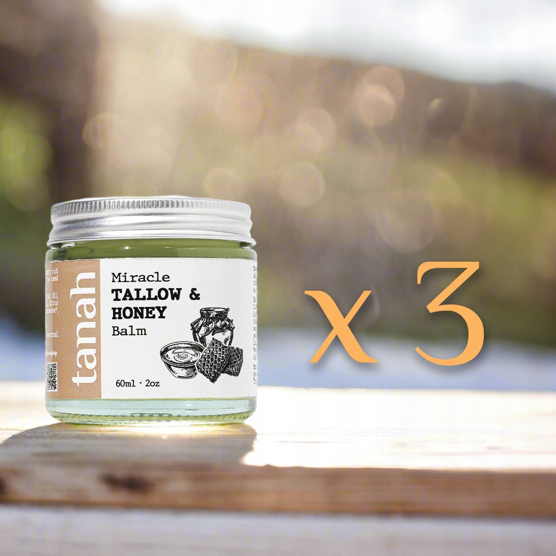 Tanah Balsam Miracle Łój Wołowy & Miód Miracle Tallow & Honey Balm