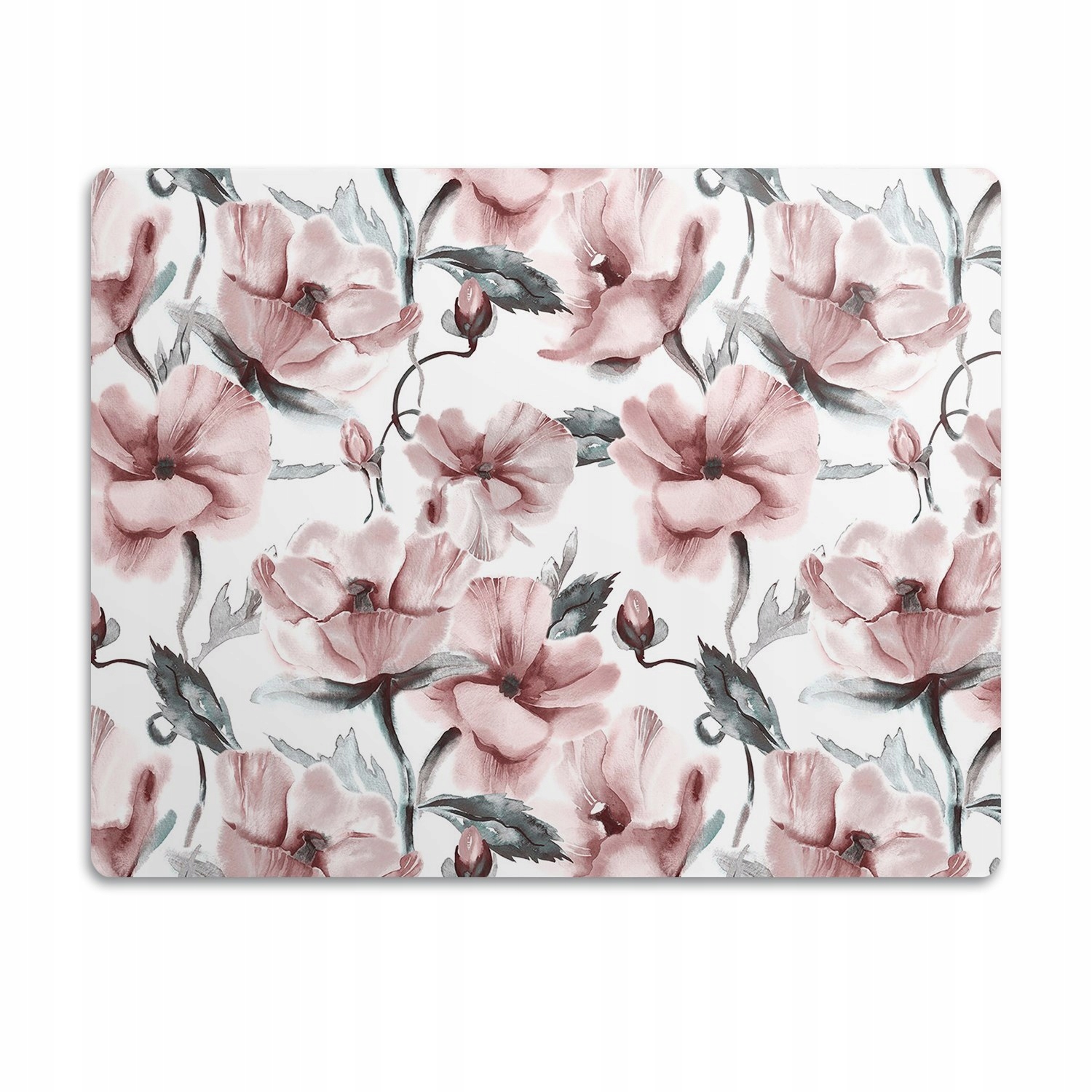 Levně Ochranná podložka pod misky pro psa Květiny obraz 90x60