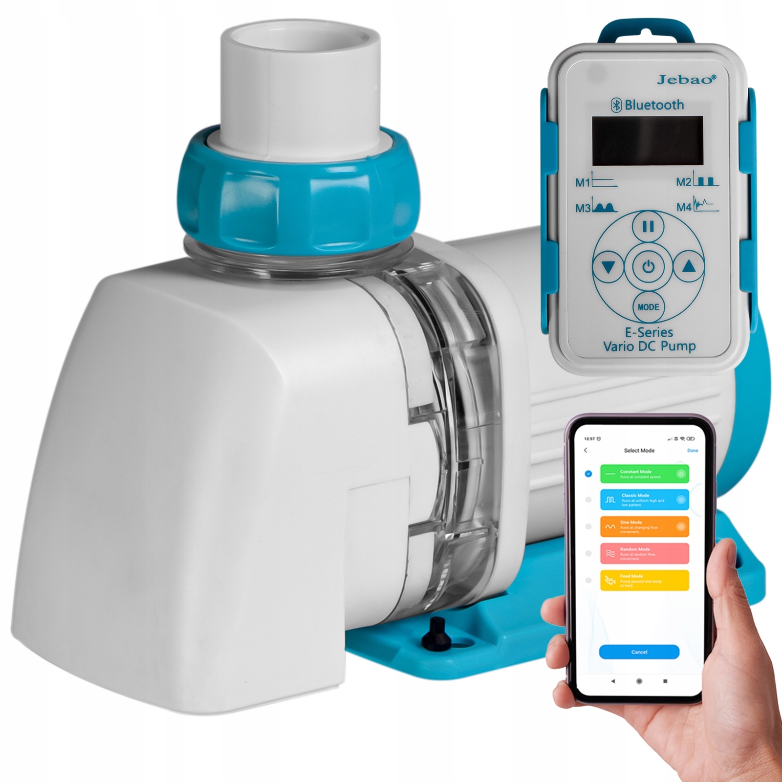 Levně Jebao EP-8500 WiFi oběhové čerpadlo 8500l/h