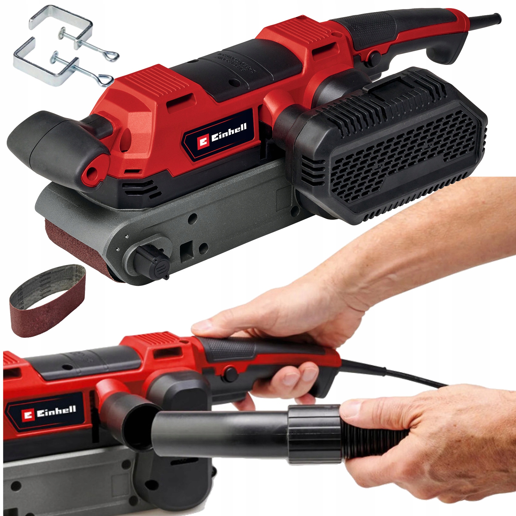 Einhell Síťová Pásová Bruska Te-bs 850 E Elektrická 533x75 mm 850 W