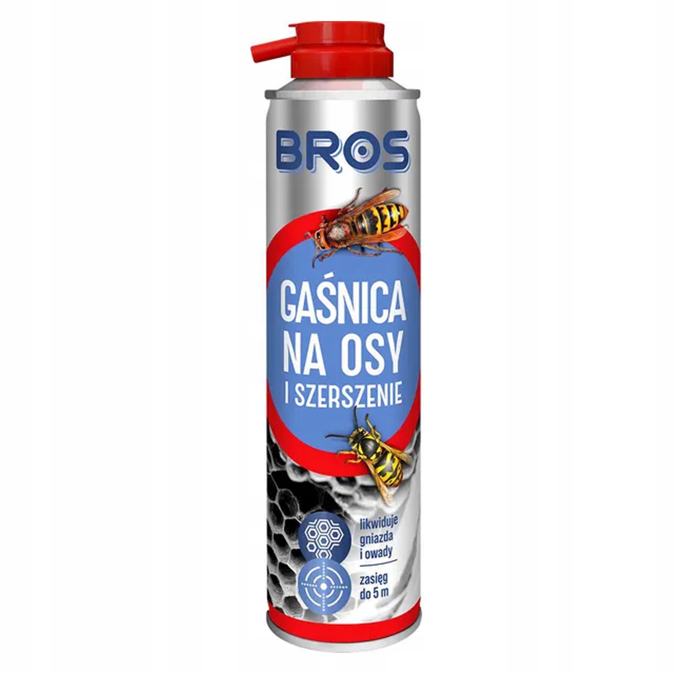 

Gaśnica na osy i szerszenie 300ml Bros