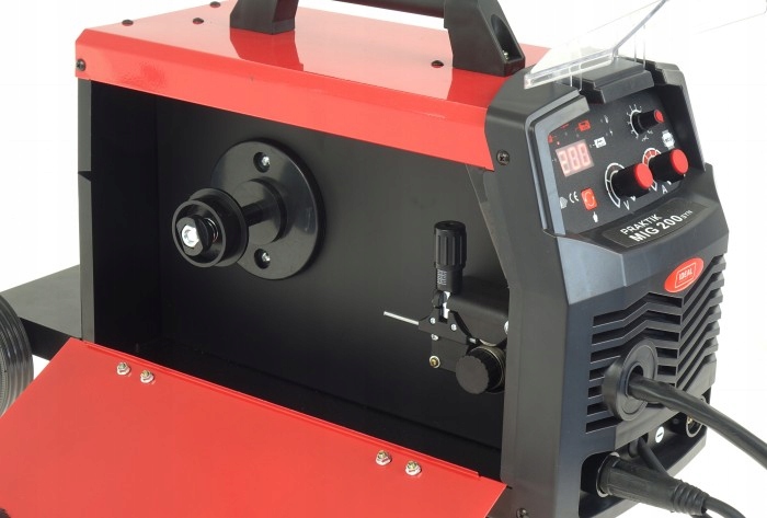 Spawarka PRAKTIK 200 Synergia IDEAL MIGOMAT ZESTAW Zakres spawania 30-200 A