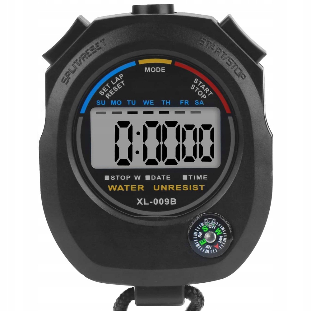 

Stoper Timer Cyfrowy Elektroniczny Sportowy Kompas