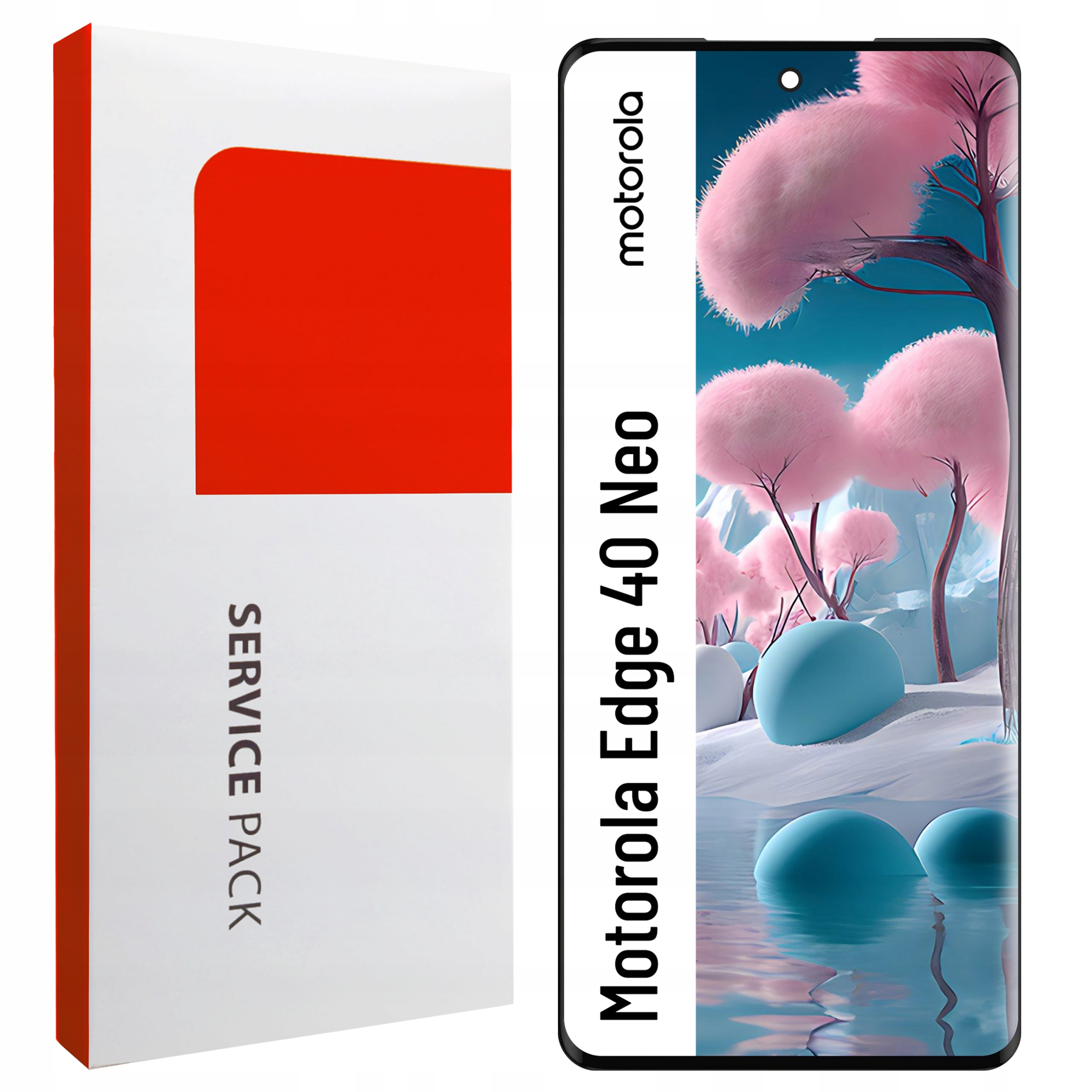 Originál Zila pre Motorola Edge 40 Neo LCD displej Digitizer Dotyk