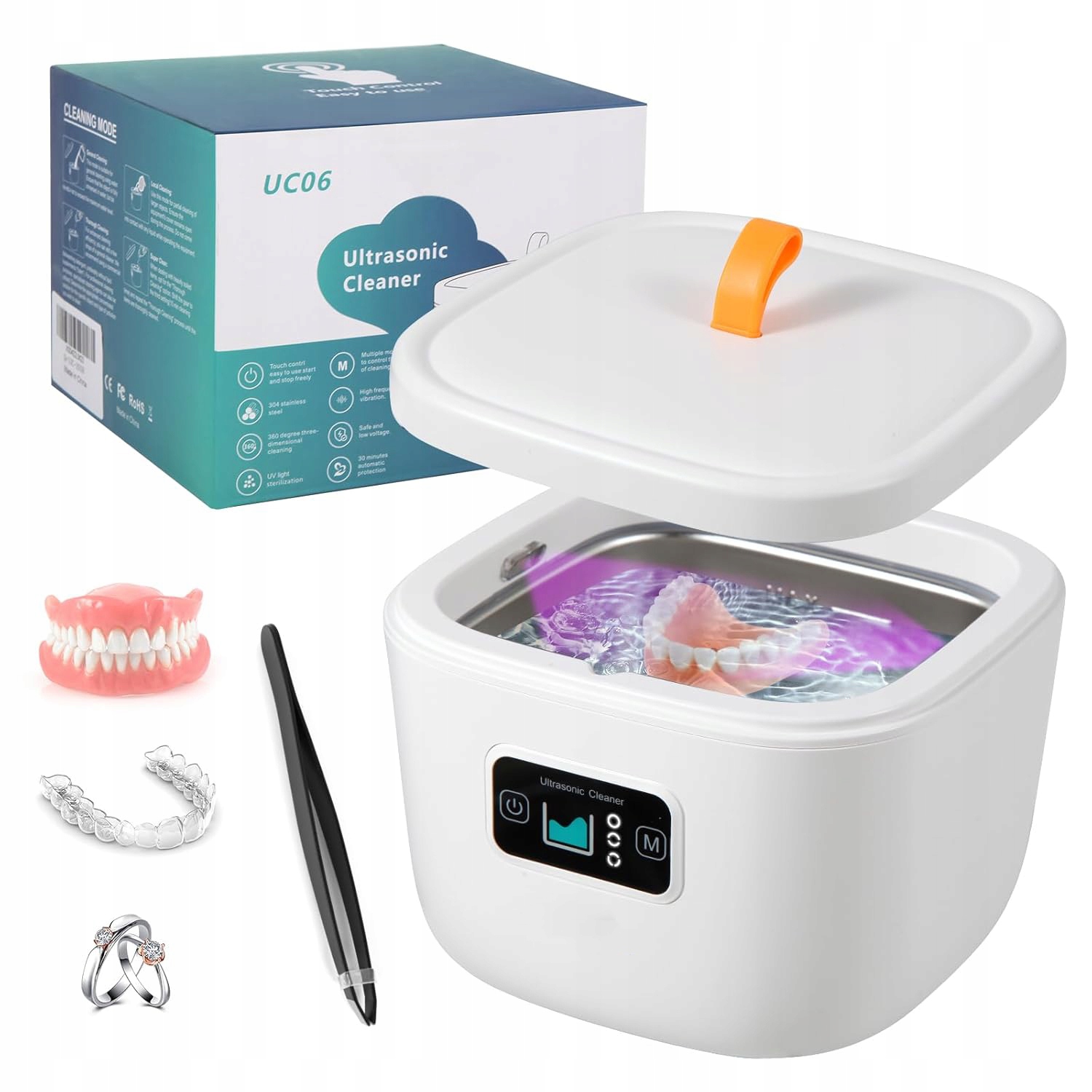 Automatyczna Myjka Ultradźwiękowa Prawdziwa Myjka Ultradźwiękowa 255ML