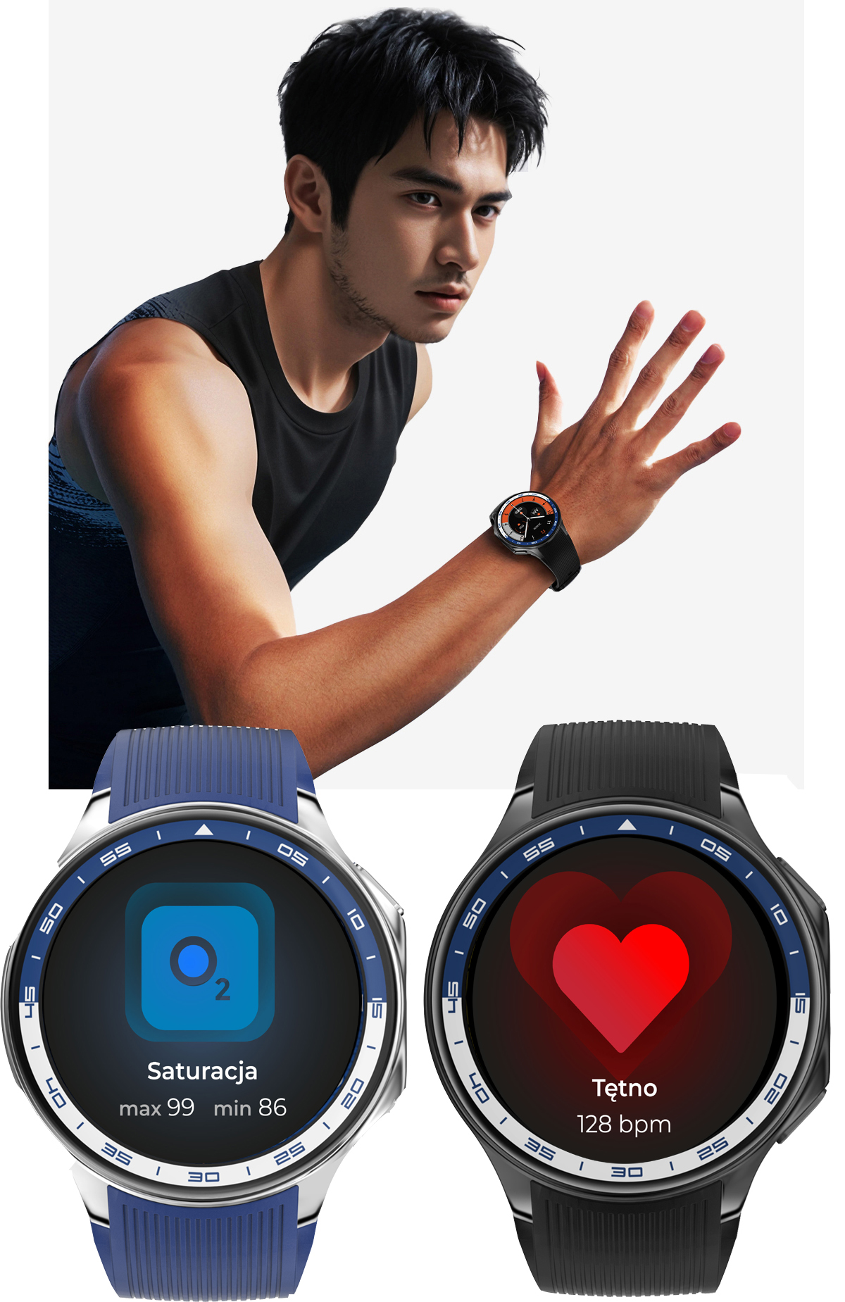 ZEGAREK SMARTWATCH 32 GB DYKTAFON ZDJĘCIA VIDEO MP3 AMOLED BLUETOOTH 5.3 Model inny