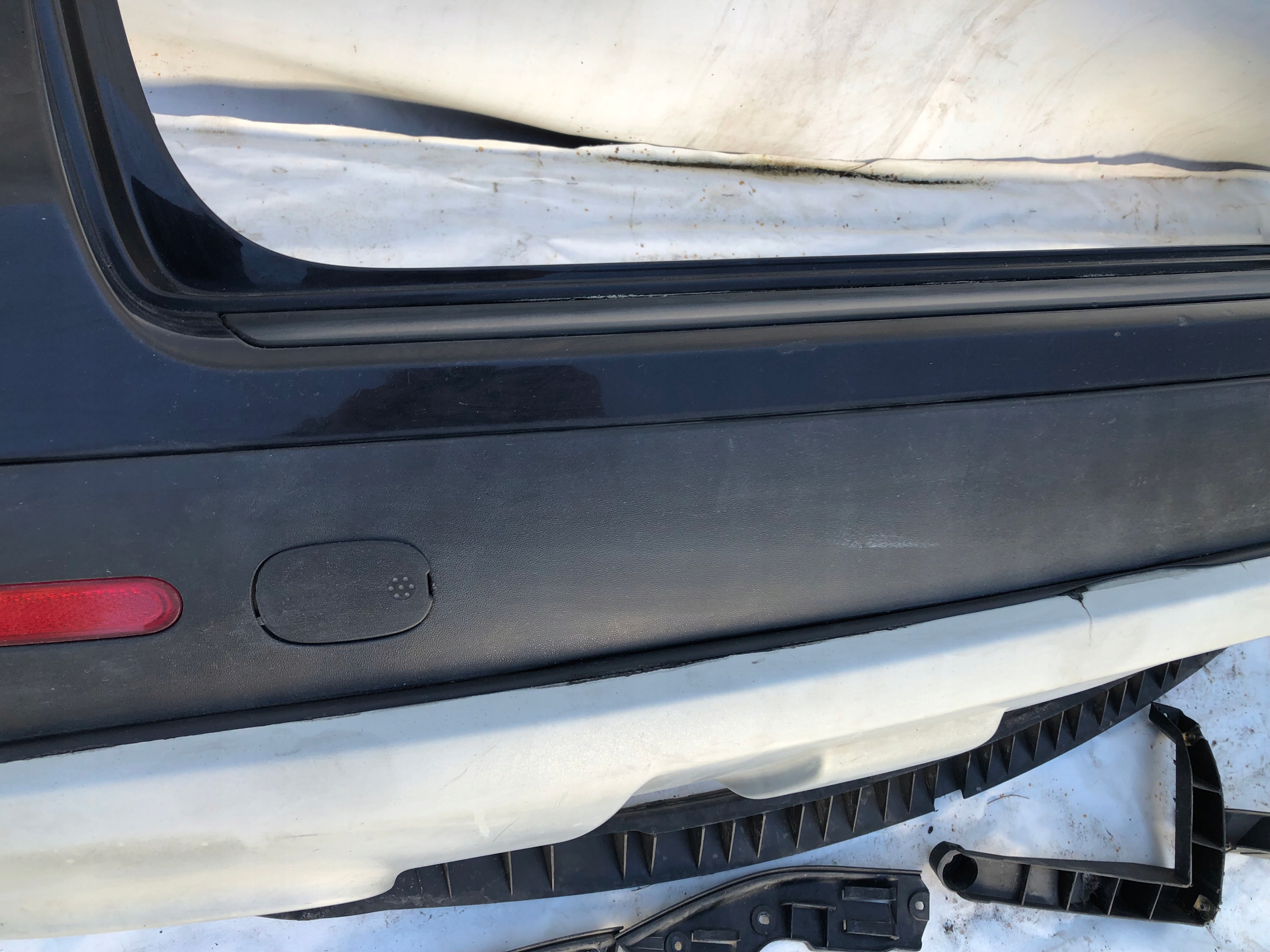 Paraurti posteriore KOMPLET VW TOUAREG e 7L 02-06 LC9Z
