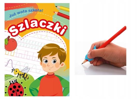 

Książeczka Szlaczki Nakładka Korygująca Pisanie