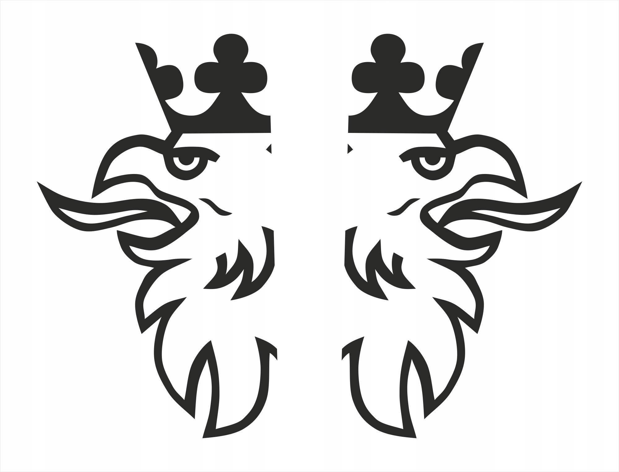 Naklejki tuningowe Scania Gryf WYSOKA JAKOŚĆ