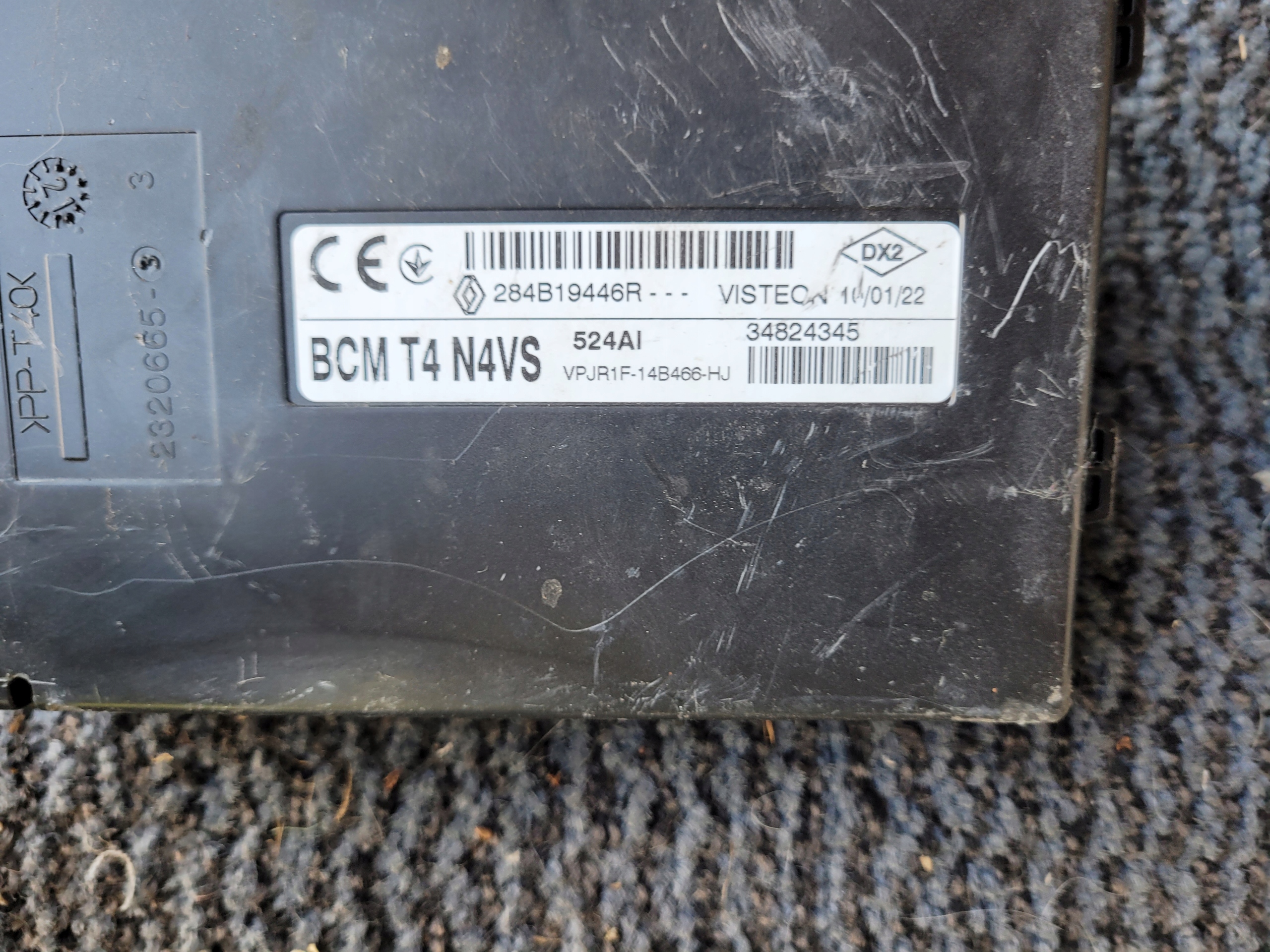 modulo BCM DACIA DUSTER II III LIFT 284B19446R