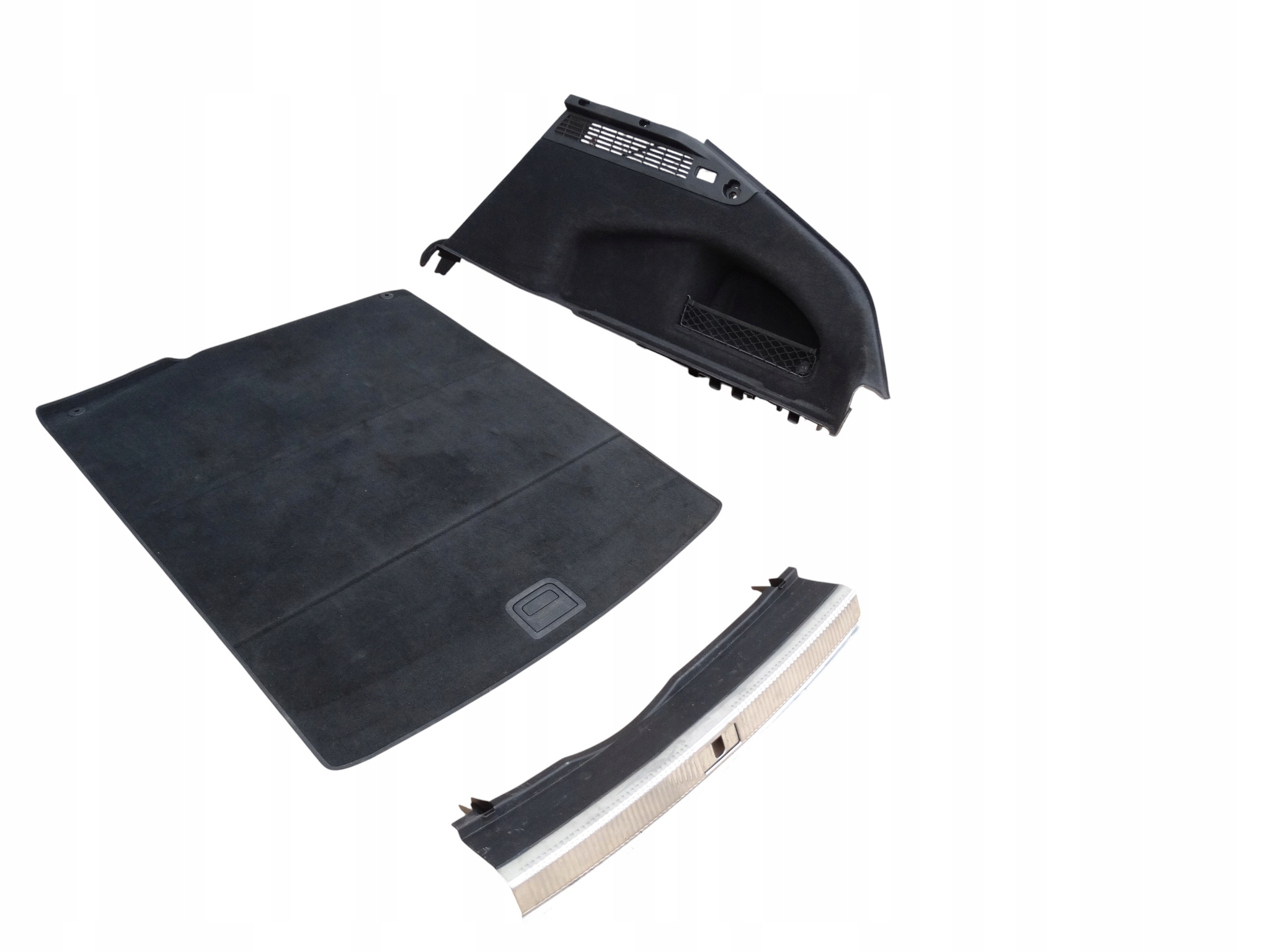 AUDI A7 SPORTBACK 10-18 inner boot black, side floor mats