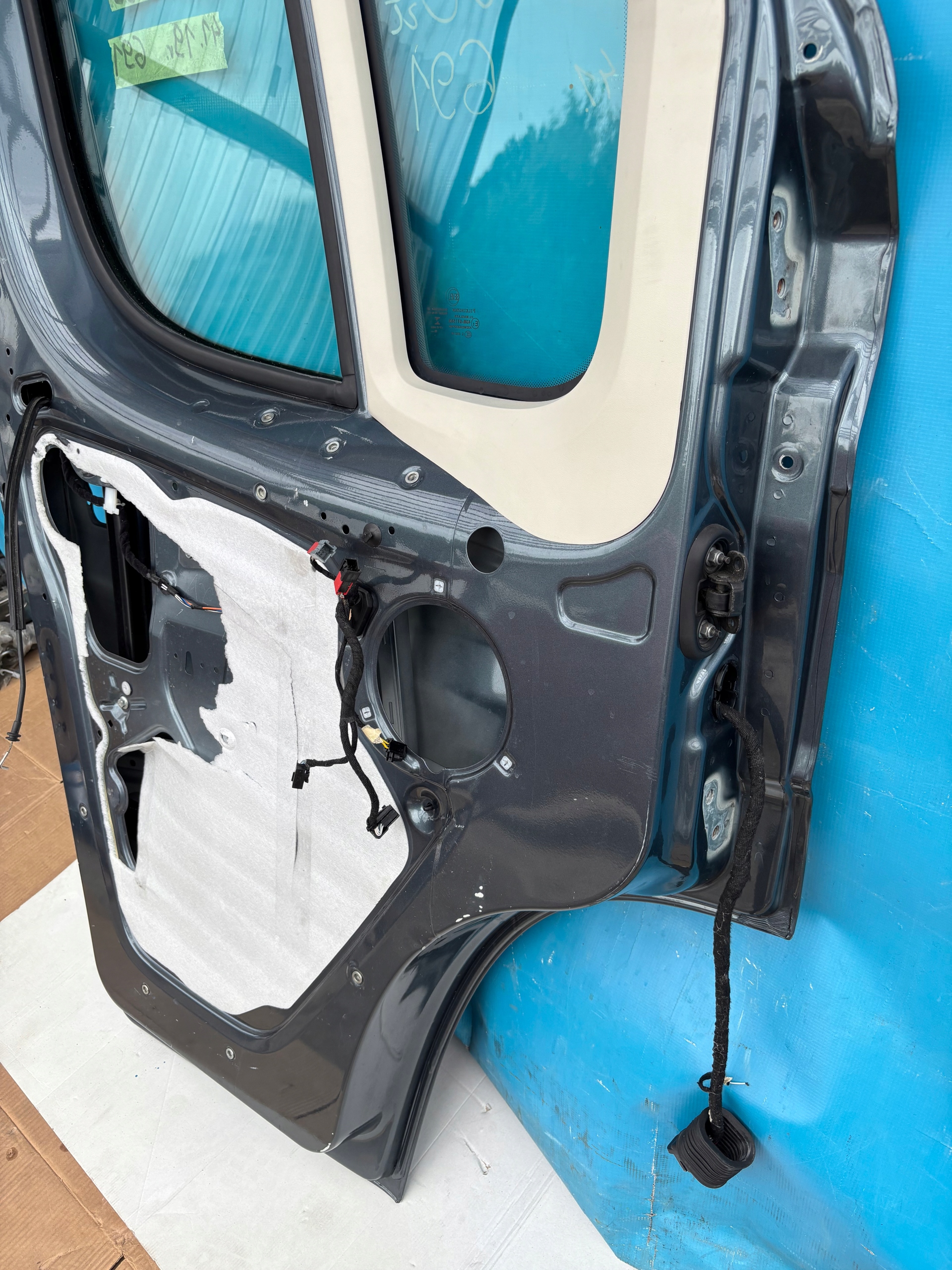 DUCATO JUMPER BOXER 14- door front left szare 19r front left colour 691