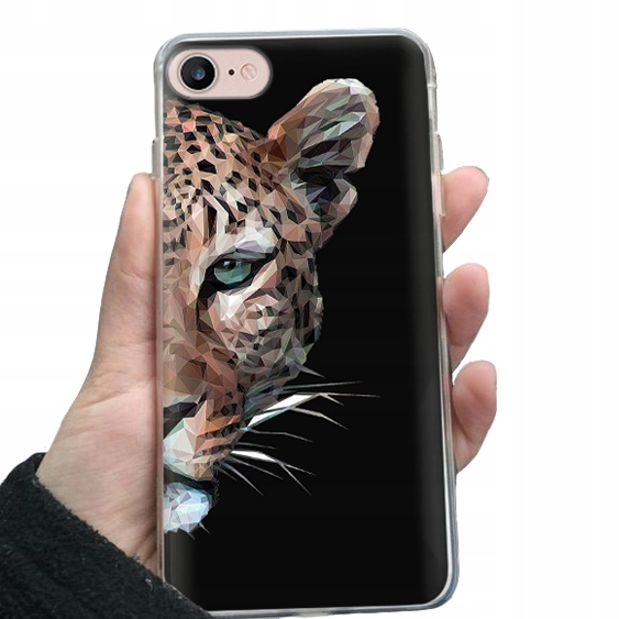 

Etui do iPhone 7 / 8 prezent guma wzory + Szkło