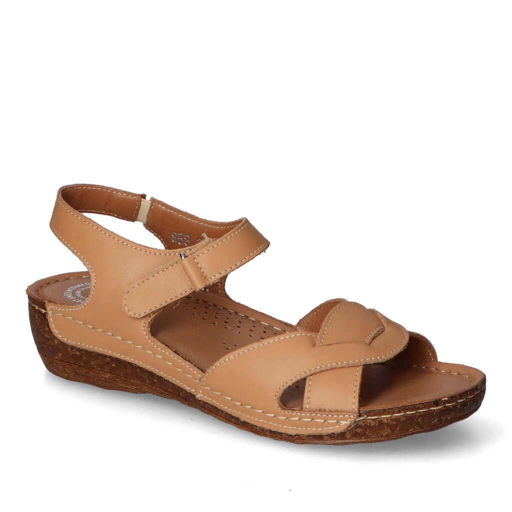 Sandály Waldi 0858 Rudé lico 40