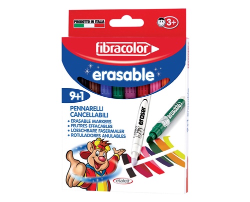 FIBRACOLOR PISAKI ZMAZYWALNE 9+1 ERASABLE 2887