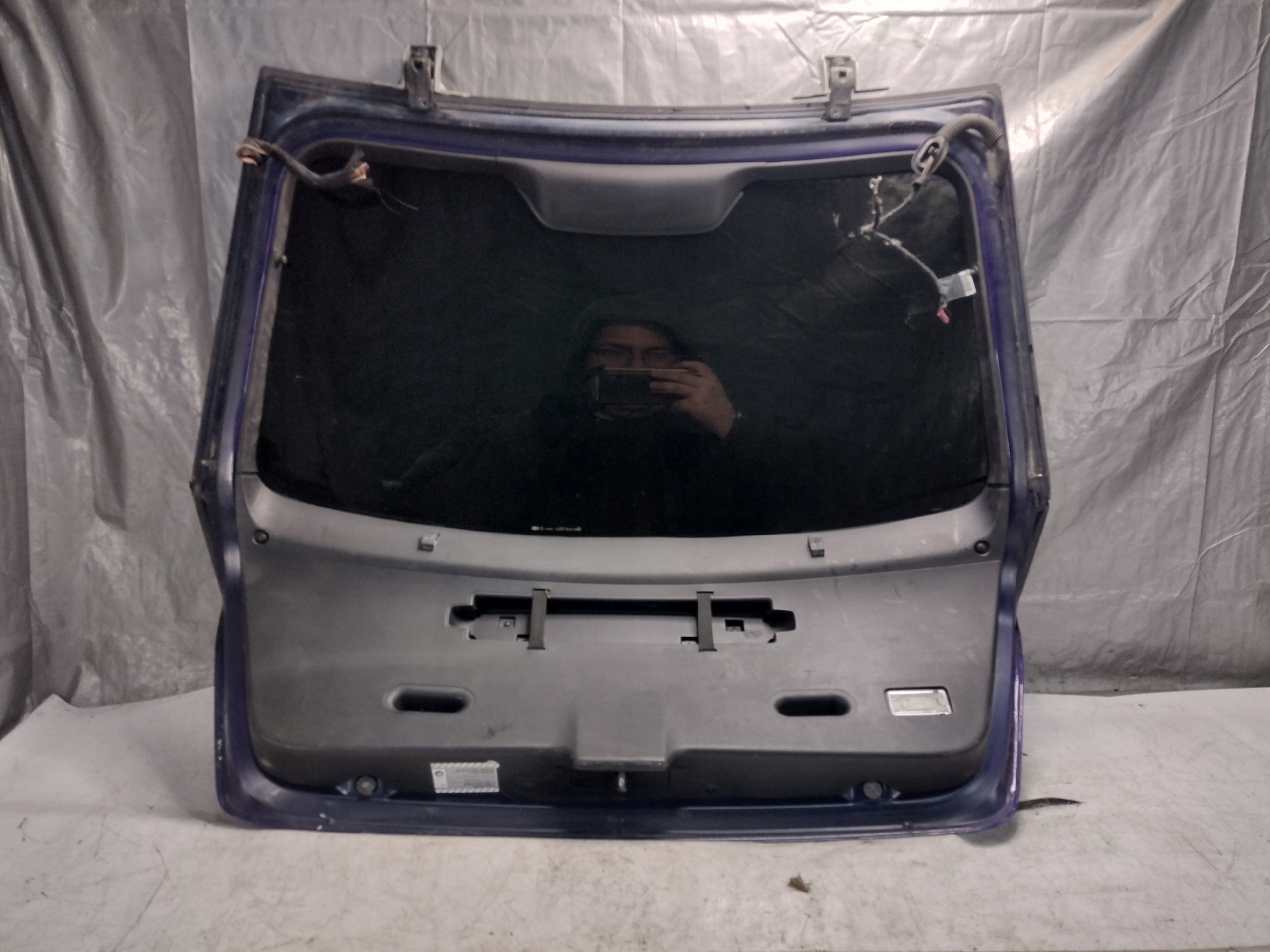 trunk door boot BMW E46 Compact k: Velvetblau Metallic