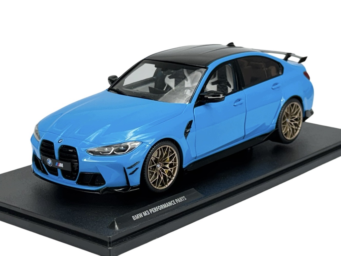 Solido 2024 Bmw M3 G80 Performance Parts Niebieski 1:18 S1814303 Nowy Model