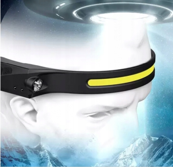 LATARKA CZOŁOWA ODBLASKOWA 350 lm Marka inna