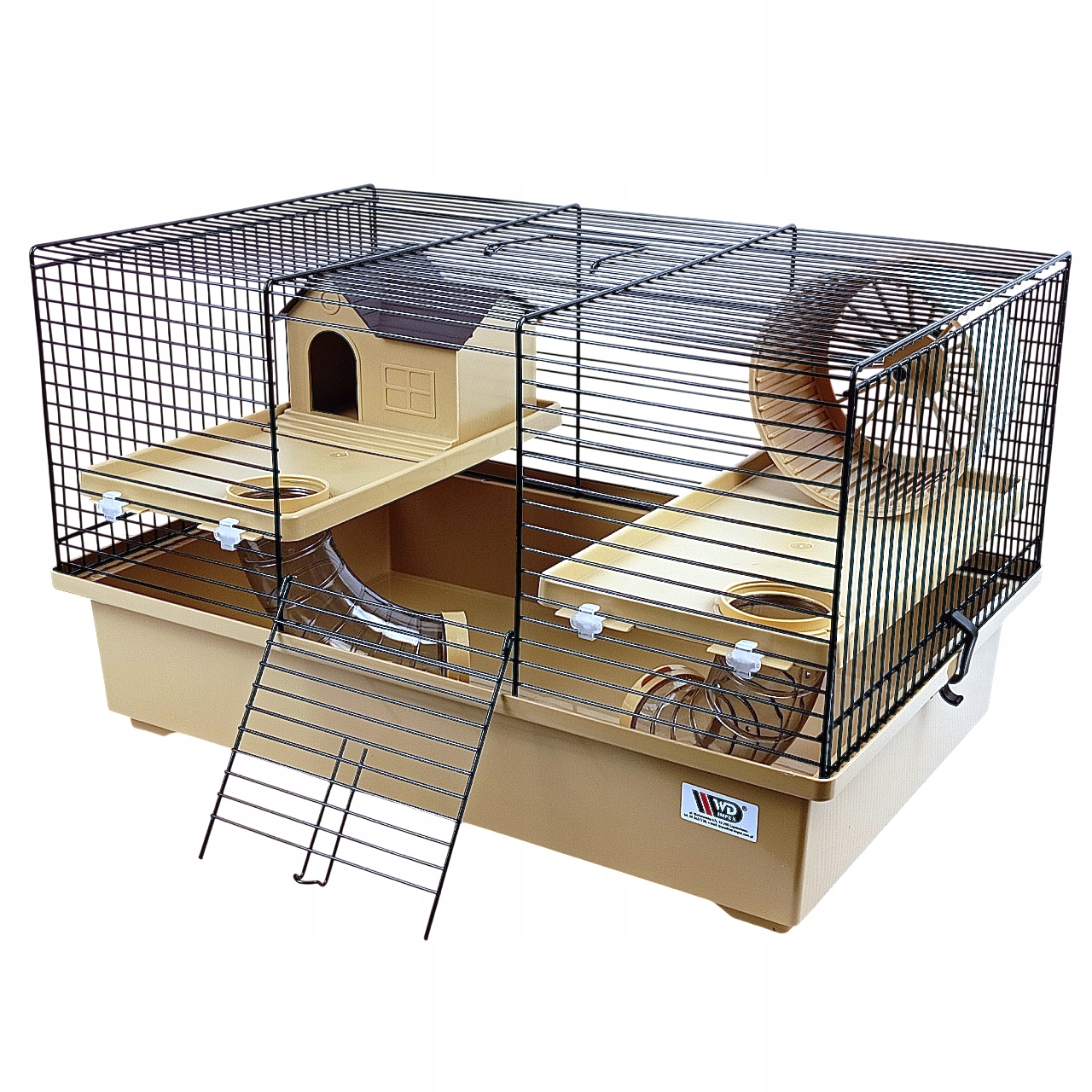 Levně Klátka Pro Křečka Krysa Myši hlodavců myšky patrový palác tunely domeček