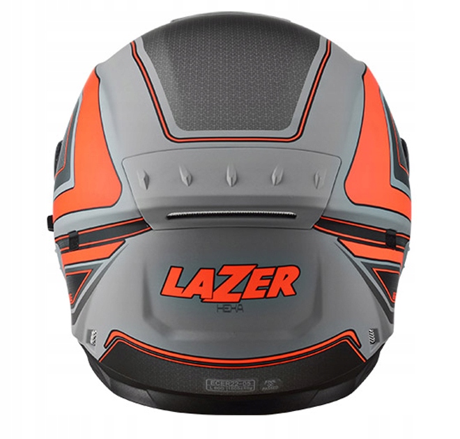 Kask integralny LAZER RAFALE HEXA Grey-Red M Typ Integralne / Pełne
