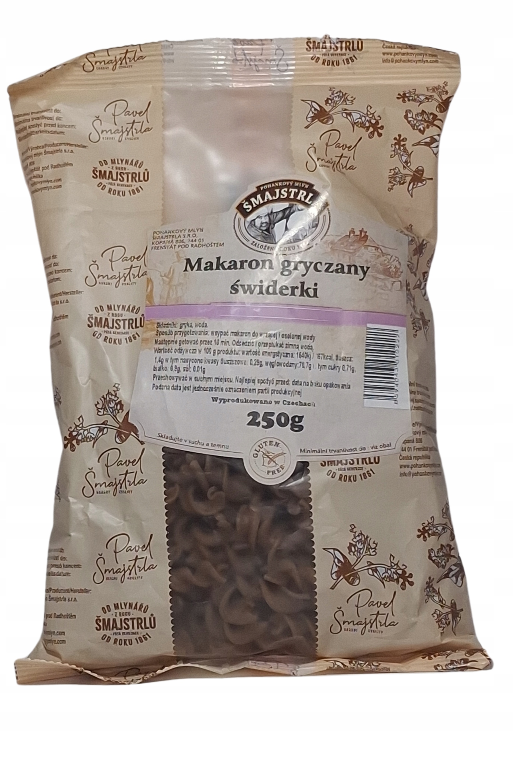 Makaron gryczany bezglutenowy zestaw 16x250 g