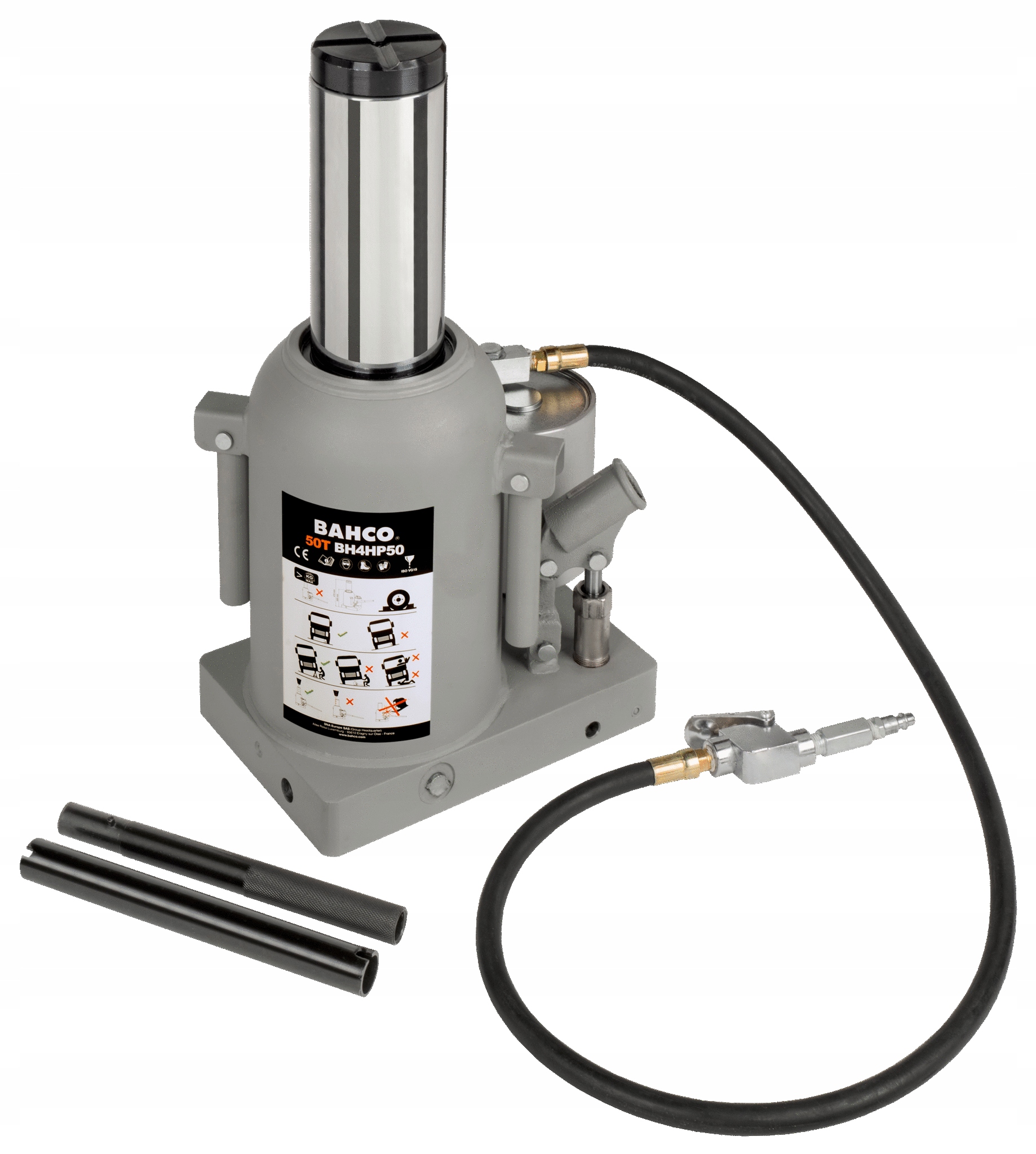 BAHCO BH4HP50 ПІДЙОМНИК PNEMATIC-HYDRA. 50 тонн