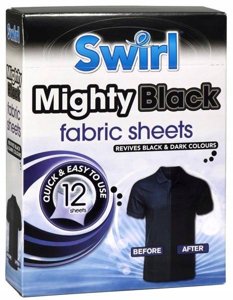 

Swirl Chusteczki Do Prania Czarnego Black 12szt