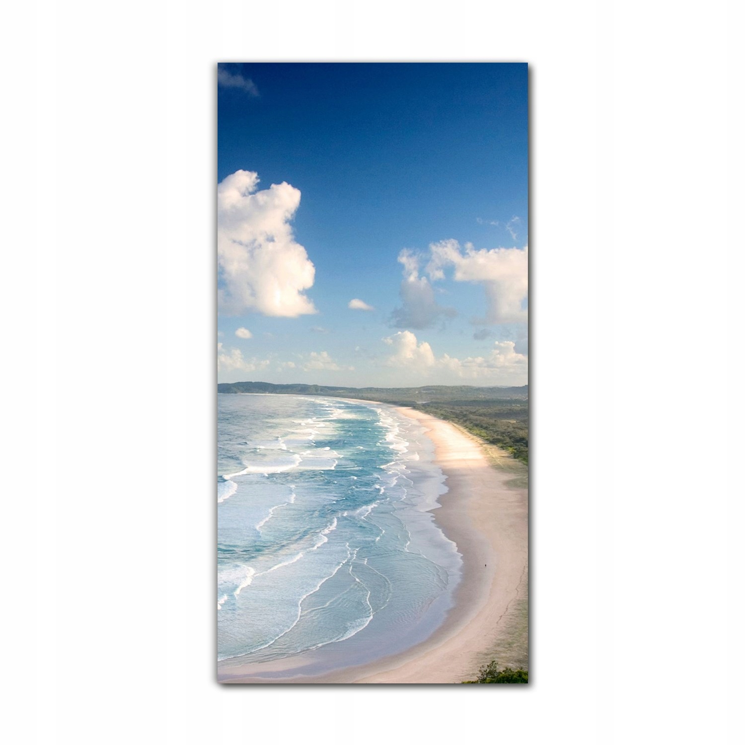 

Obrazy szklane do kuchni 70x140 Plaża zatoka Byron