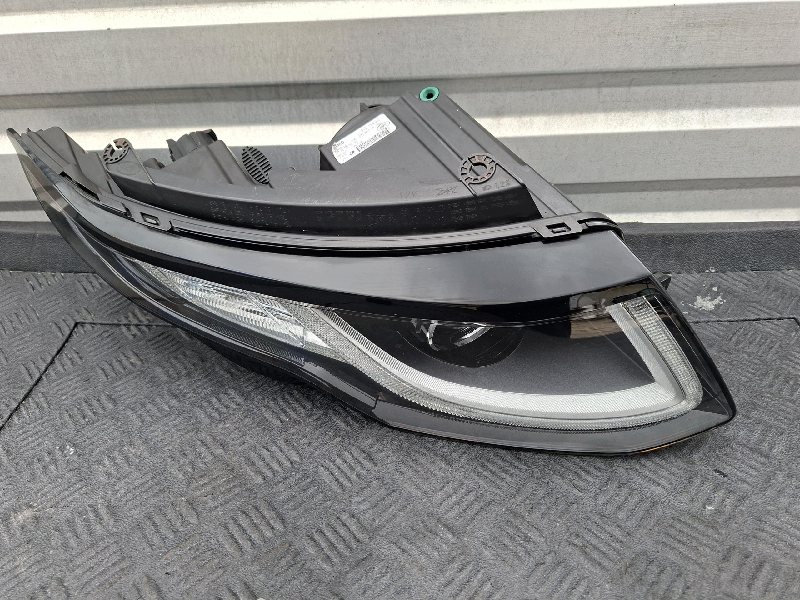 light front front right XENON EUROPA LAND RANGE ROVER EVOQUE L538 LIFT