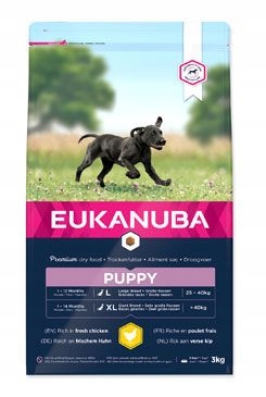 Levně Eukanuba Dog Puppy Large 3kg