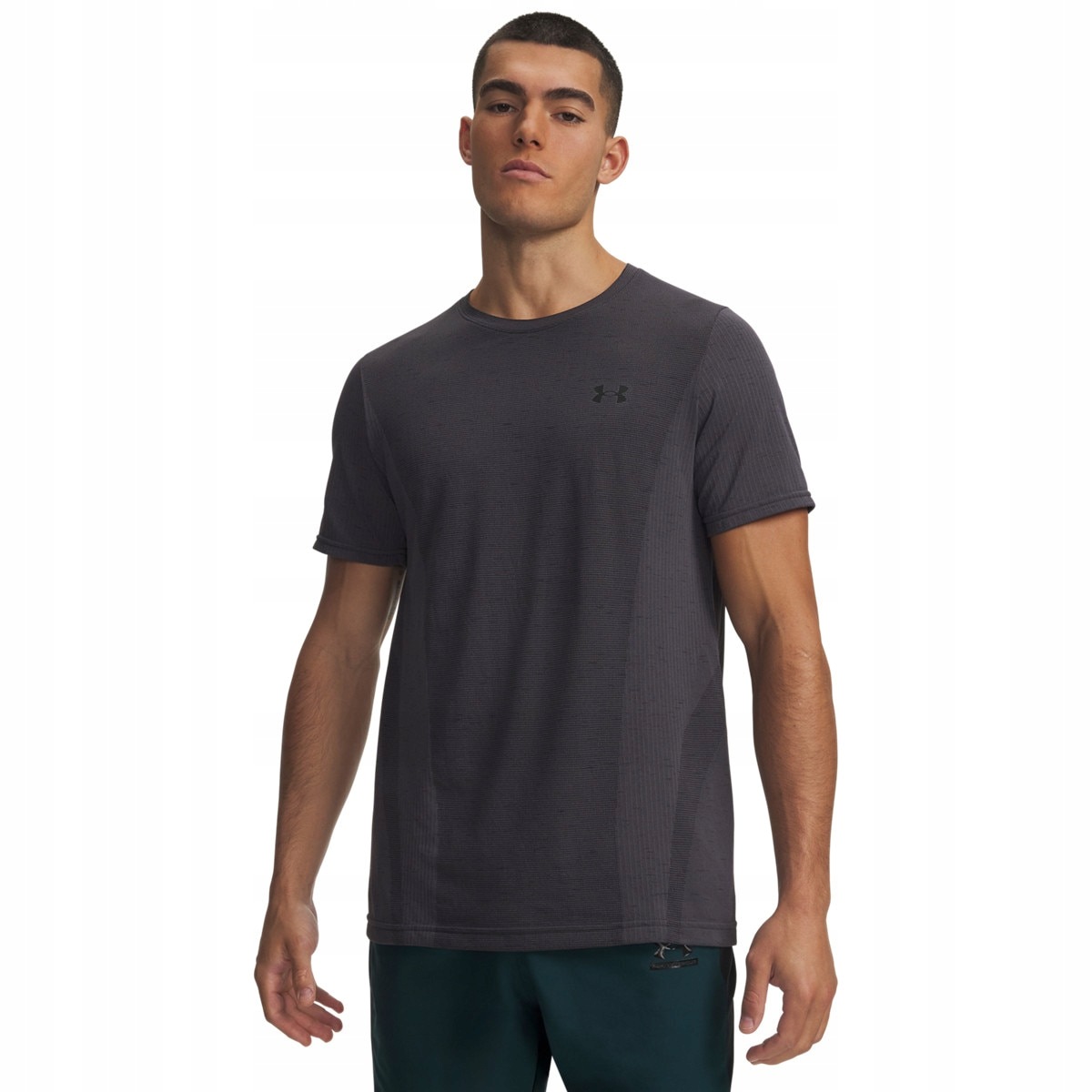Męska koszulka treningowa Under Armour Ua Vanish Seamless Ss Szary M