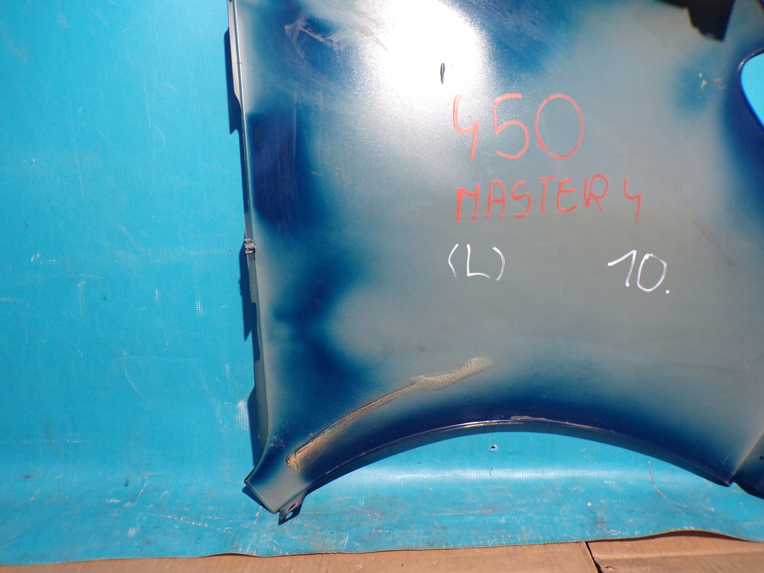 RENAULT MASTER 4 19- fender front left blue