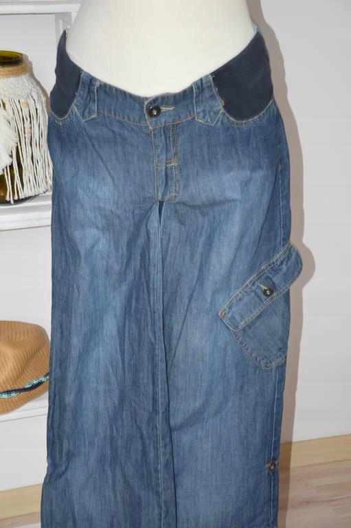 7 MAMAS & PAPAS SPODNIE JEANSOWE CIĄŻOWE 8/36 Marka inna