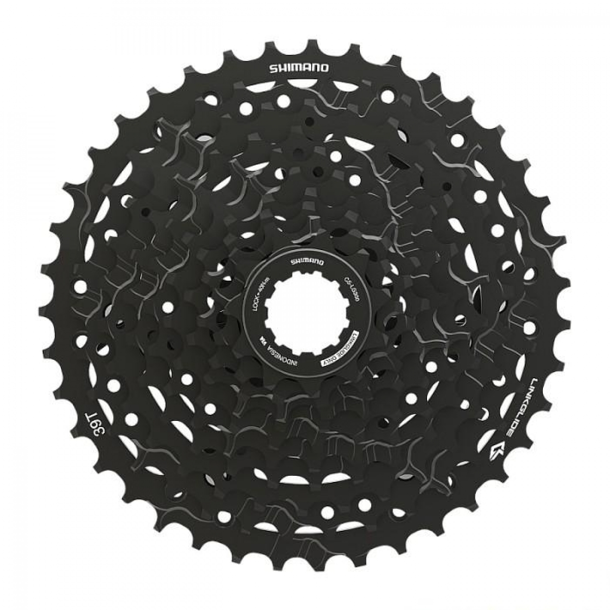 Cyklistická kazeta Shimano 10S CS-LG300 11-39T Linkglide Box