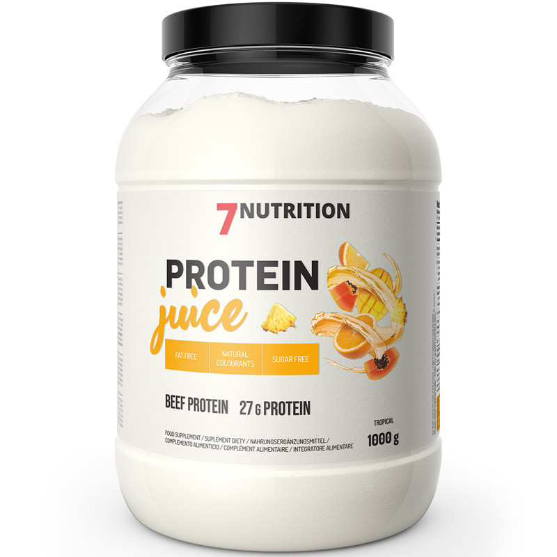 7NUTRITION Protein Juice Beef 1000 g Svaly Bílkoviny Síla Regenerace