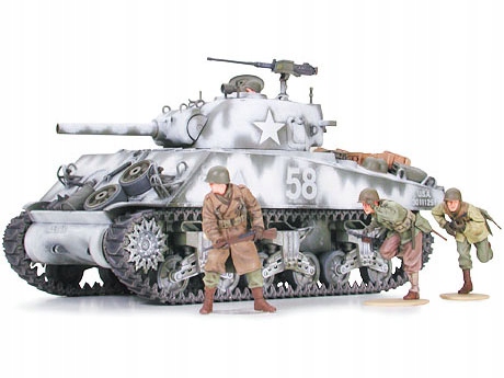 Tank M4A3 Sherman 105mm model 35251 Tamiya