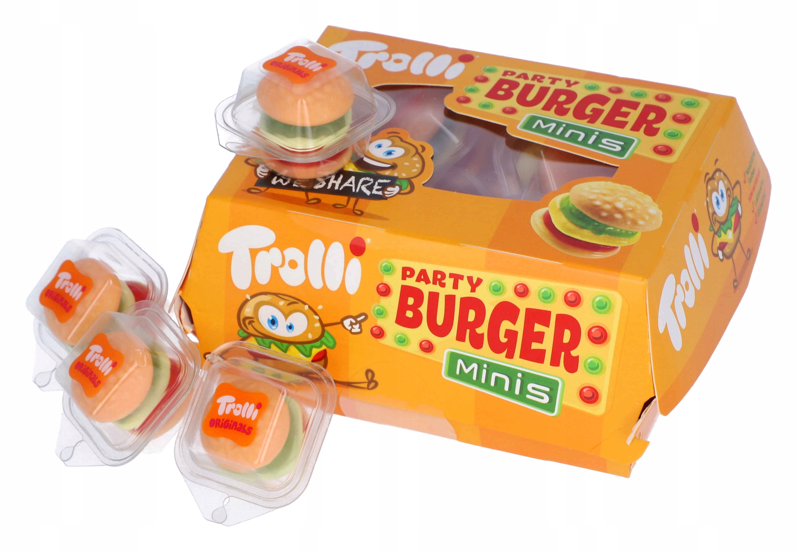 Trolli Hamburger Owocowy 50 g — 10