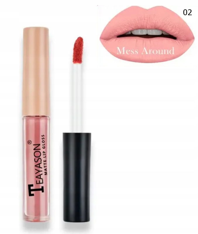 BŁYSZCZYK MATOWY DŁUGOTRWAŁY TEAYASON NR 02