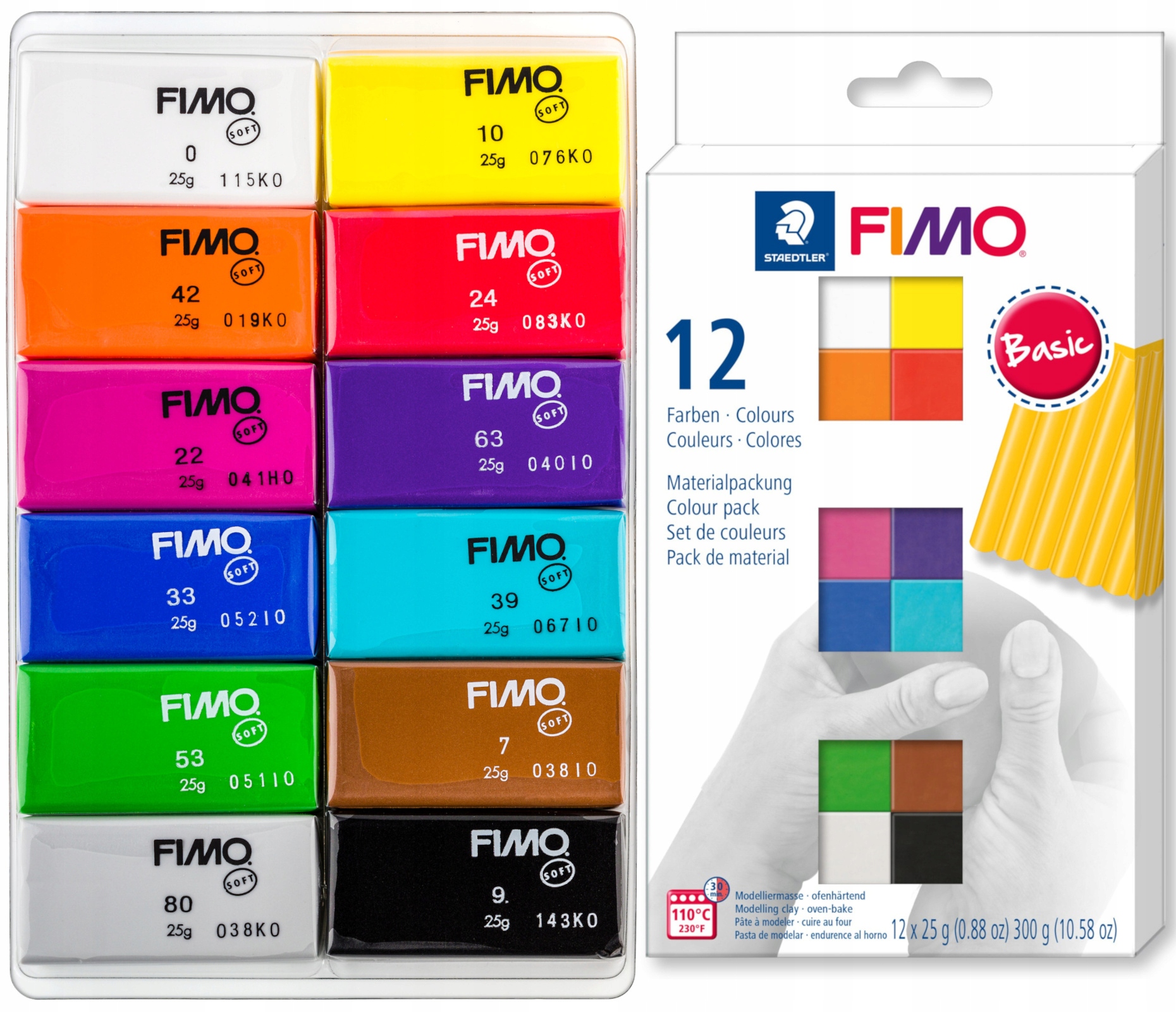 

Staedtler Fimo Masa Plastyczna Basic