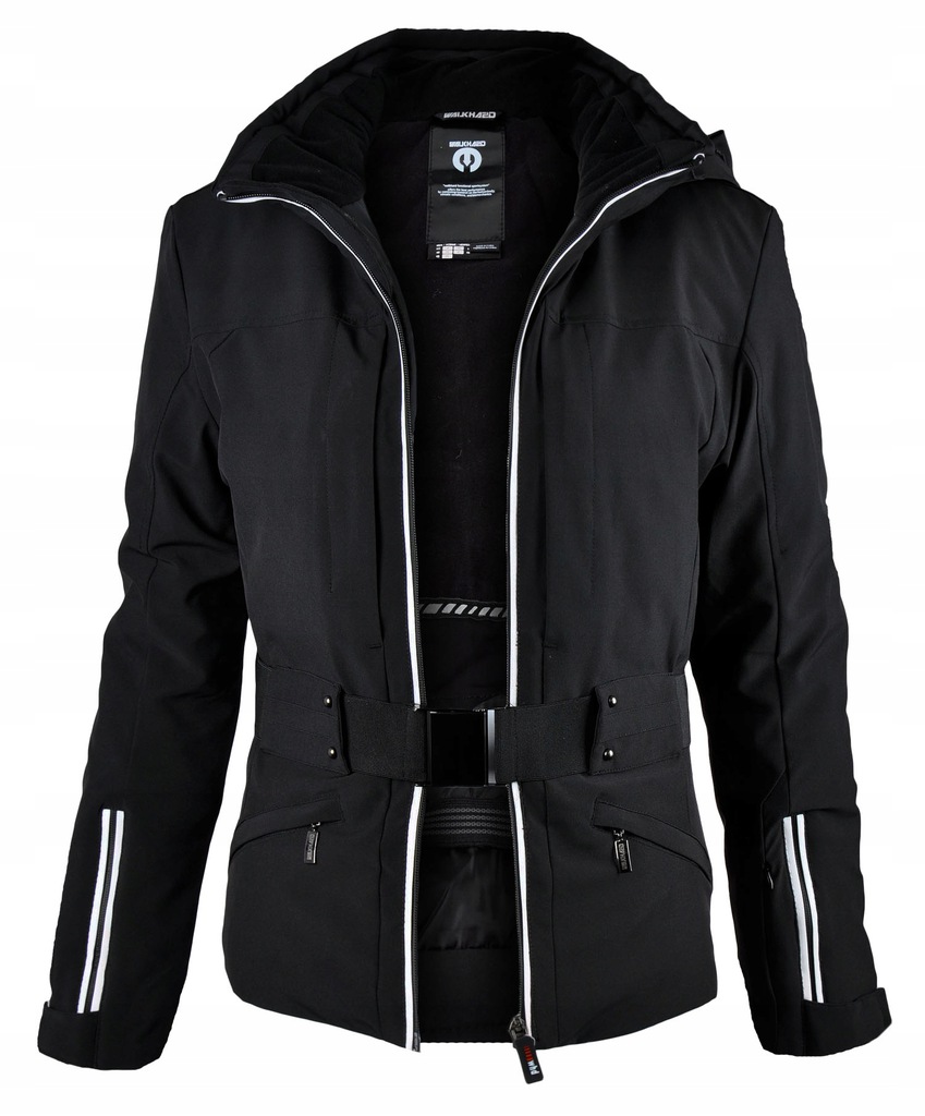Kurtka Narciarska Damska sportowa zimowa z membraną 10000 Czarna P16 XXL