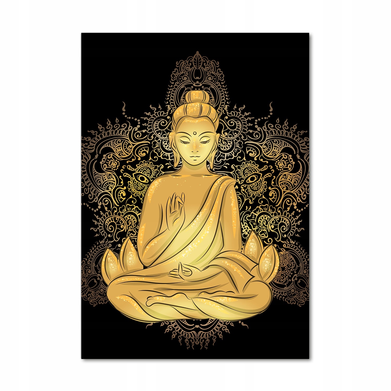 

Foto obraz szkło akrylowe Budda i mandala 70x100cm