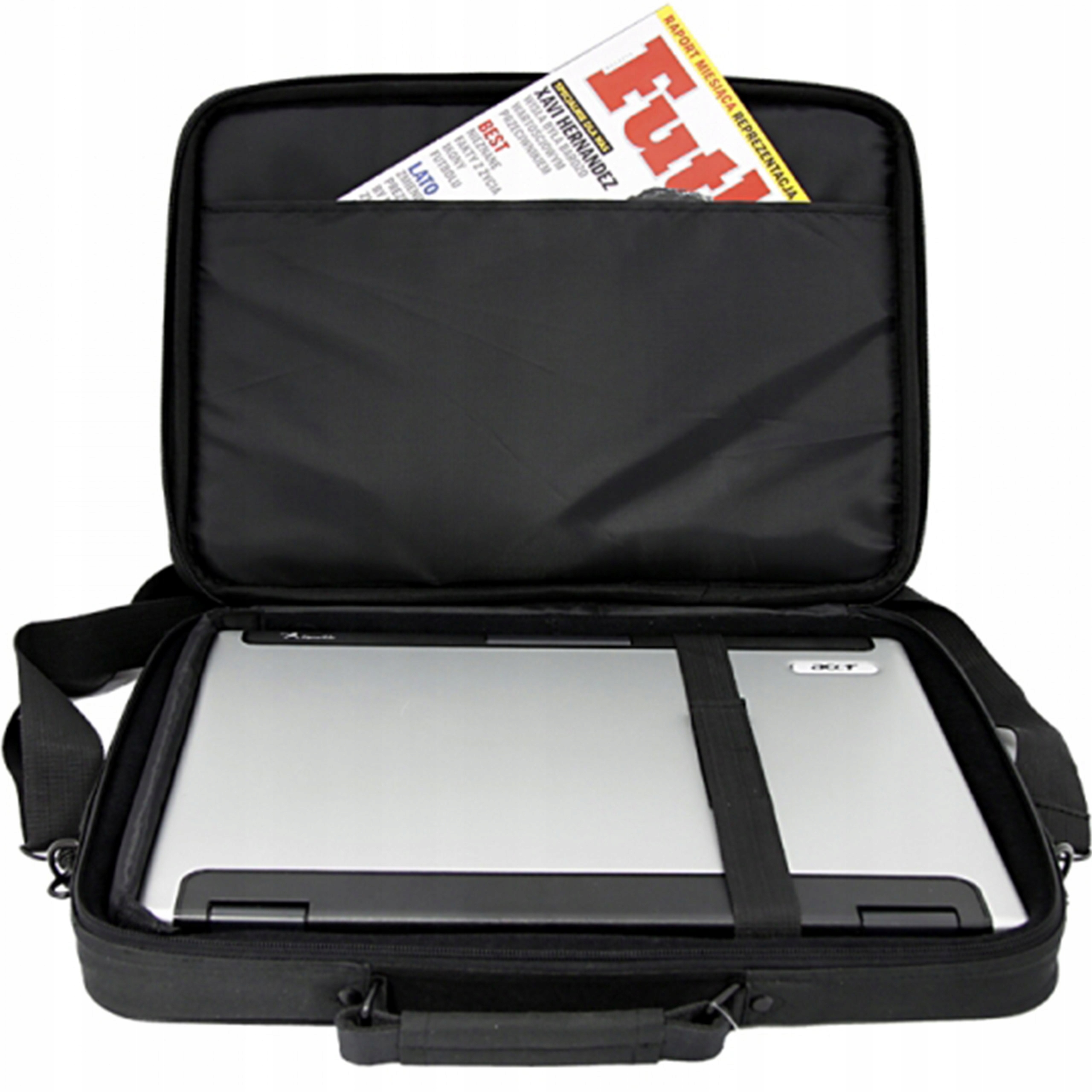 TORBA NA LAPTOPA NOTEBOOKA PASEK SLIM 17 MOCNA Stan opakowania oryginalne