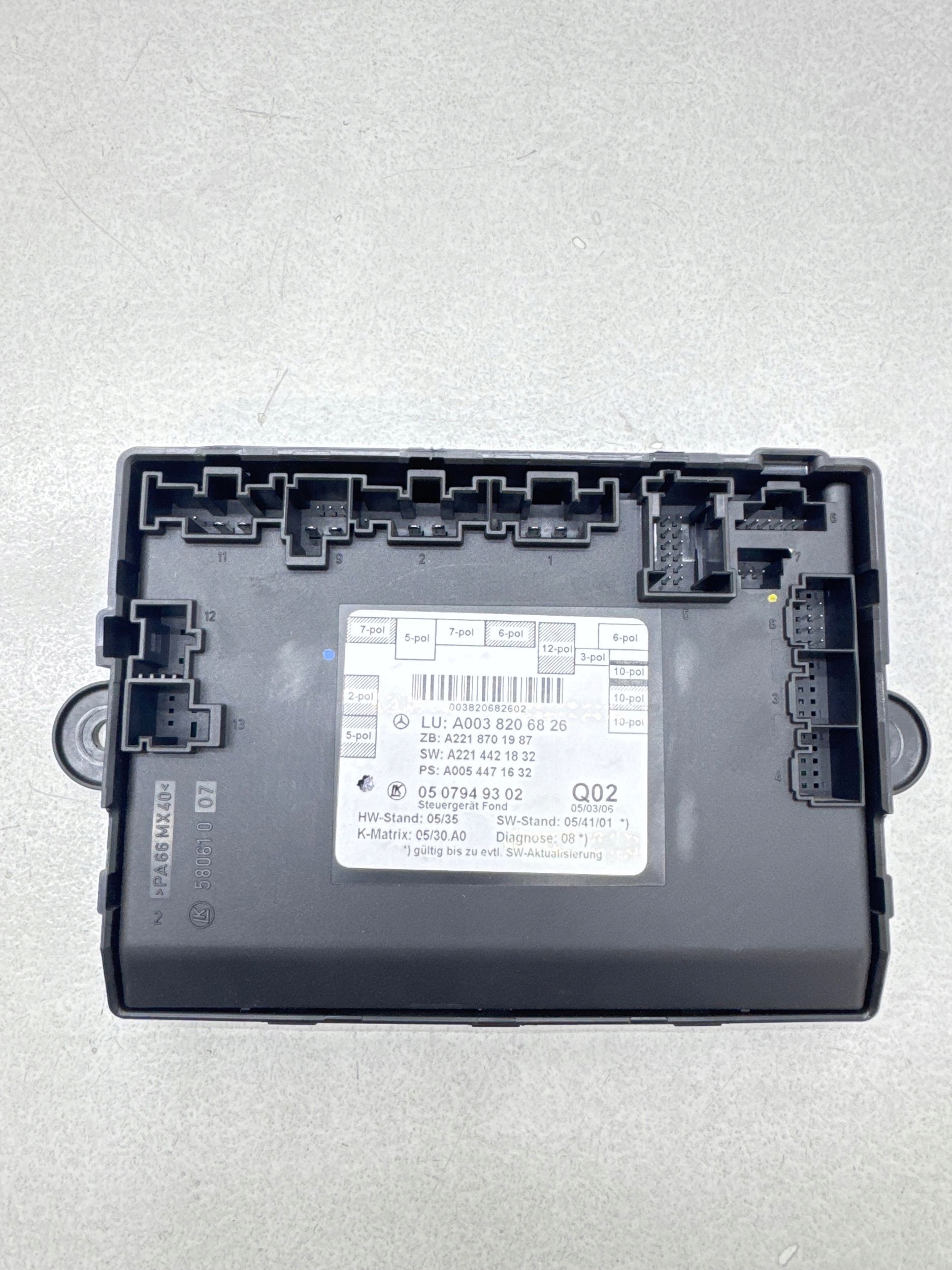 Mercedes-Benz S W221 2006 Sterownik / Moduł drzwi