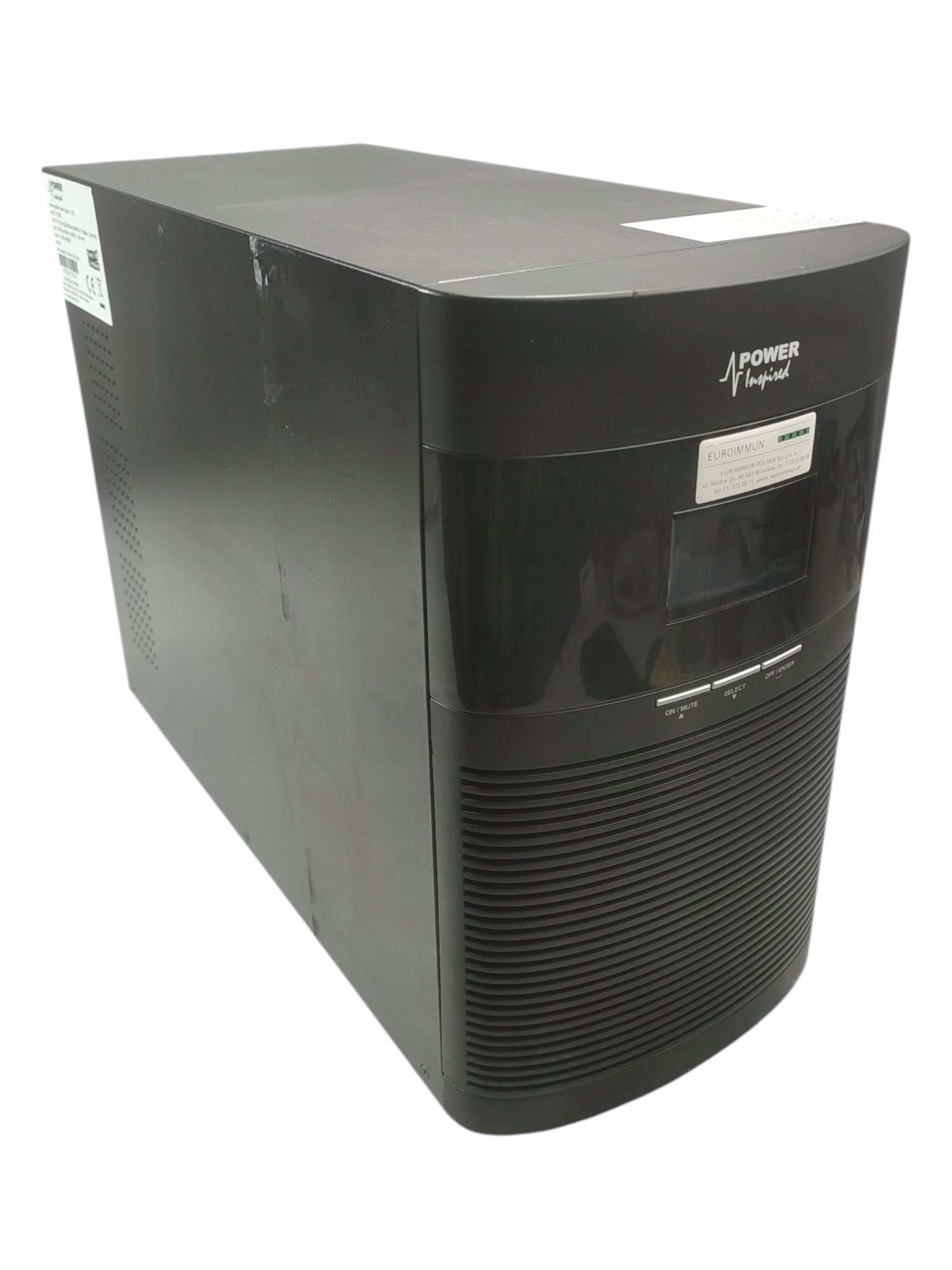 Power Inspired TX1000D 1000VA 900W On-line UPS