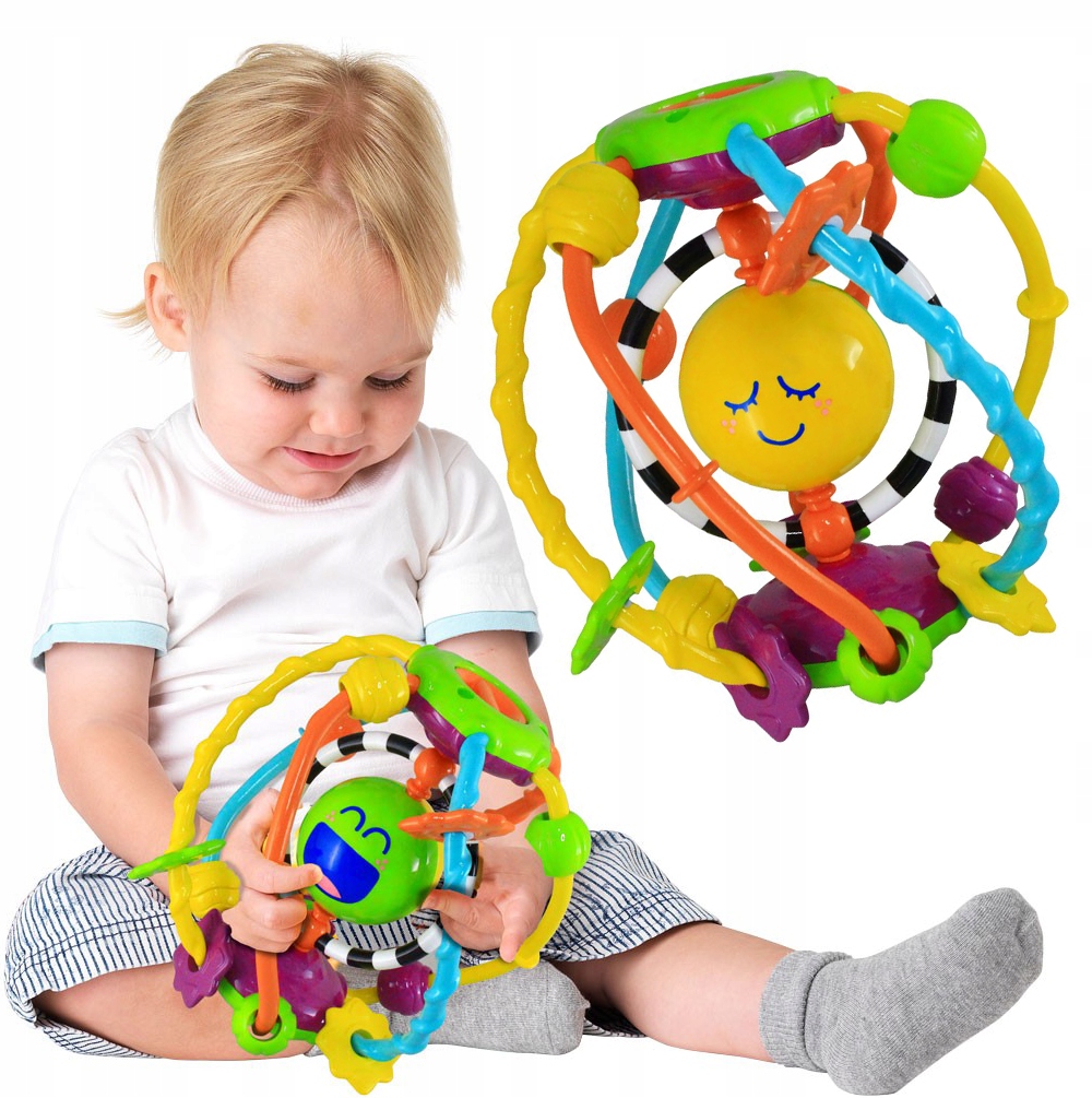 

Sensoryczna Kula Muzyczna Grzechotka Korale 6m+