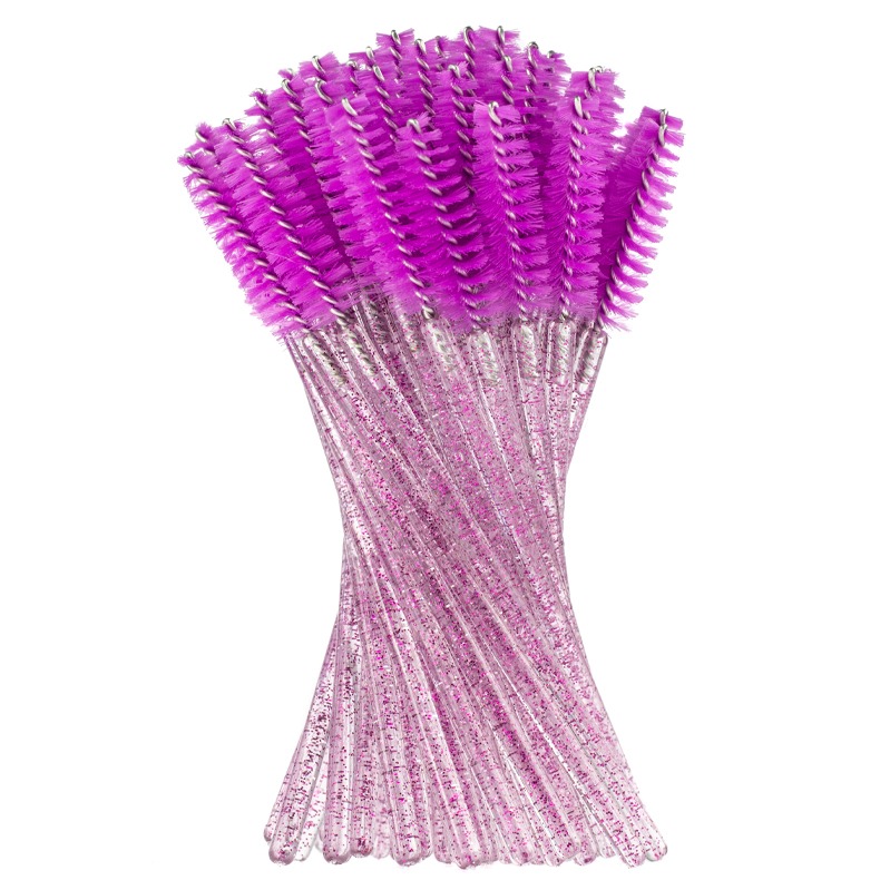 50 x SPIRALA SZCZOTECZKA DO RZĘS BROKAT 50 szt EAN (GTIN) 685071075913