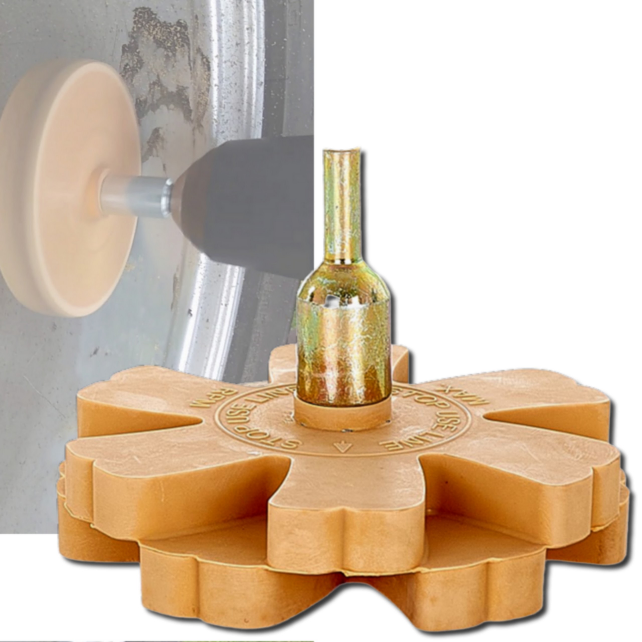 Gumowy krążek do usuwania kleju Agresywny Adapter